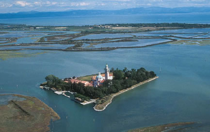 Grado, santuario della  Madonna di Barbana.